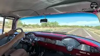 20-Years-Family-Owned 1955 Chevrolet Bel Air 2-Door Hardtop Test Drive (External Mic)