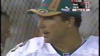 1999 Wk 01 Dolphins Defeat Broncos 38-21 Edited With Radio Call