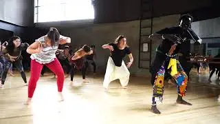 Formaci&oacute;n en Danzas de Senegal d&iacute;a 2, Maestro Kadhim Thiam. Valpara&iacute;so