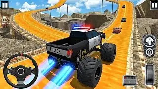 Monster Truck Mega Ramp Extreme Racing - Mega Ramp Monster Truck Racing - Android Gameplay