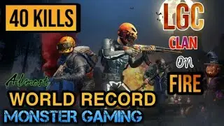 ALMOST GOING TO BREAK THE WORLD SQUAD RECORD!!! | LGC CLAN |  PUBG MOBILE