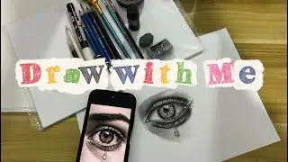 Draw with Me 01: How to Draw a Realistic Eye? 👀✨