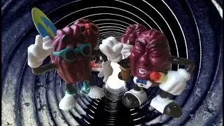(ASMR) (POV) The California Raisins chase you through a tunnel