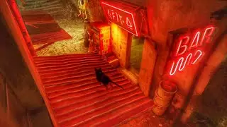 STRAY | MOMO Bar Location | The Slums Gameplay
