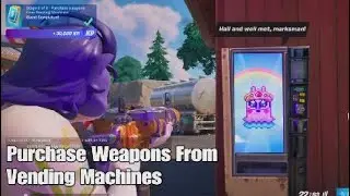 Purchase Weapons From Vending Machines - Stage 2 of 2 - Fortnite Weekly Quest - Chapter 4 Season 3