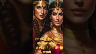 मीर बाकी का वध करने वाली रानी । Queen Who Kiiled Mir Baqi । Ram Mandir Ayodhya । #ayodhya