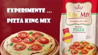 Mistura para pizza KING MIX sem gl&uacute;ten e sem lactose