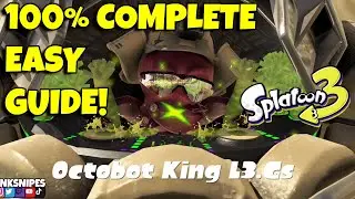 Splatoon 3 | OCTOBOT KING L3.Gs BOSS FIGHT! | Crater | Easy Guide | No Commentary!