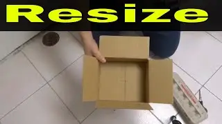 How To Resize A Cardboard Box-Custom Packaging Box Tutorial