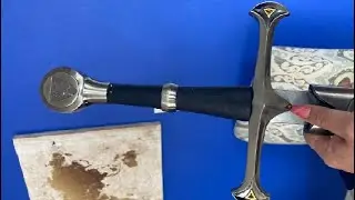 Fidestisan Handmade 43 Single Handed Medieval Modern Style Sword 5160 Hand Forged Spring Steel