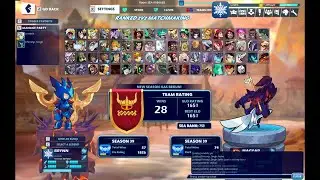 my new brawlhalla duo, valorant later
