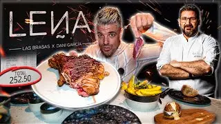 COMIENDO en LE&Ntilde;A de DANI GARCIA +14 PLATOS *TOMAHAWK +1KG NUSRET SALTBAE VS DANI GARCIA* 💰