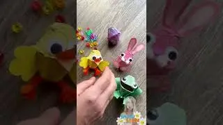 Easter Critter Garland Craft | Egg Carton Easter DIY for Kids