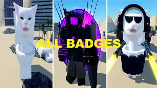 How to get ALL BADGES in SINGING HEADS ROLEPLAY 2 [HUGE UPDATE] ROBLOX !