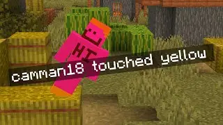 Minecraft, But You Can't Touch The Color Yellow