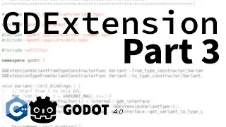 Создайте свой первый проект GDExtension с помощью scons &mdash; часть 3