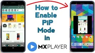 How to run Video in Background (small screen) | How to enable PiP Mode in MX Player