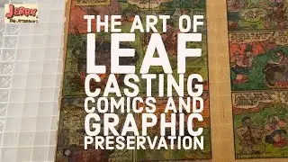 The Art of Leaf Casting Comics and Graphic Preservation!
