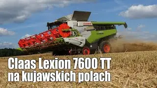 Claas Lexion 7600 TT – II generacja wydajności na polach Kujaw - żniwa 2020