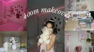 ПЕРЕДЕЛКА КОМНАТЫ как в ПИНТЕРЕСТ || room makeover 🎀💗