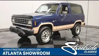 1988 Ford Bronco II Eddie Bauer 4x4 for sale | 7103-ATL
