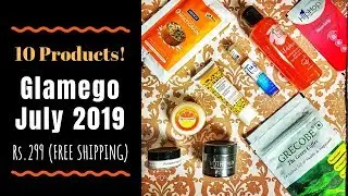 Glamego July 2019 @299 | 10 PRODUCTS | Unboxing & Review