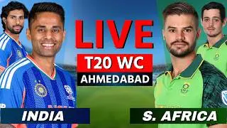 🔴 IND vs SA, Super 8, T20 World Cup, Cricket Live Match Scores, Commentary, India vs South Africa