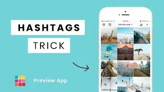 PREVIEW APP: How to Save your Intagram Hashtag Groups to reuse them later?