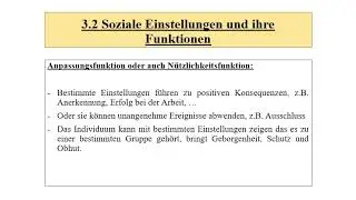 3  Soziale Einstellungen und Einstellungsänderungen