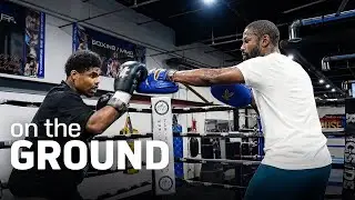 INSIDE CAMP: Shakur Stevenson Training With Floyd Mayweather Before Teofimo Lopez Fight