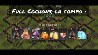 COC HDV 9 : Le Full Cochons (Chevaucheurs de Cochons)