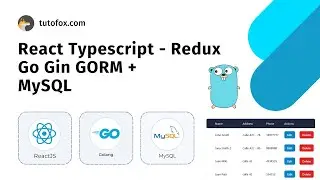 Tutorial Fullstack Wep App CRUD : React Typescript + Golang / Gin / GORM + MySQL