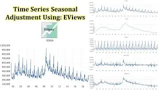 Time Series Seasonal Adjustment Using: EViews