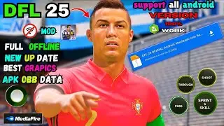 🔥 DFL 25 MOD APK! BEST GRAPHICS & OFFLINE MODE 🚀 DOWNLOAD NOW! #footballgames #androidgames