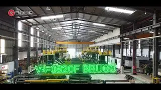 V4-0820F BRUCO - Dây chuyền đính hàn dầm tự động- Automatic bean assembly and welding line