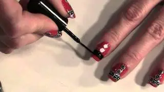 Anna's Nail Art - Design of the week #21 - Santa Suit