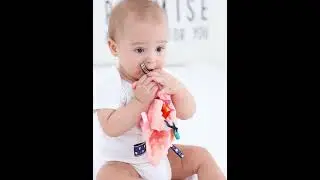 [Little B House] Baby Soothing Towel Handkerchief  Baby Sensory Minky Dot Towel 安抚巾 豆豆手帕 - BT261-Bib