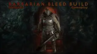 Diablo 4 Gameplay (Zenith Dungeon - DUO) - Barbarian Bleed Build