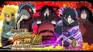 [Naruto Blazing] 600 GEMS Special Blazing Festival Summons (Reroll) | Naruto Ultimate Ninja Blazing