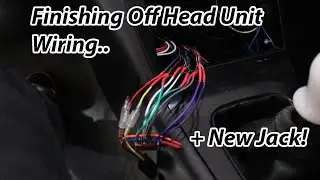 How to wire in a Head Unit + new jack for the S13 Silvia