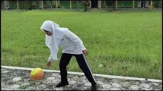 vidio olahraga bola tangan dribbling dan passing