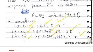 Centralizer of X in G with examples || The centralizer of a subset X in G is subgroup of G || Groups