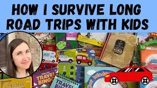 Fun Ideas for Young Kids for Long Road Trips 🚙 | Dollar Tree Road Trip Kids&rsquo; Travel Bags 2021