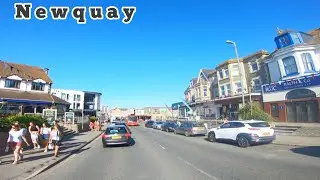 A drive with us production 22/08/23 Newquay Town Pentire and more Cornwall coast England UK GoPro 🎥
