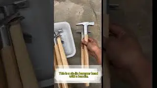 Hand-forged claw hammer: Super durable, makes work easier! #hardware #installation #beginner #tools