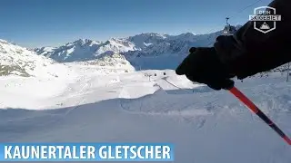 Aktuelle Verh&auml;ltnisse Kaunertaler Gletscher: Piste Bergstation Karlesjochbahn - Ochsenalm am 17.12.