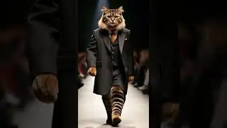 Cat walk #foryou #viralvideos #aigenerated
