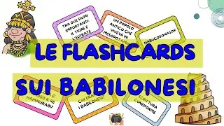 QUIZ SUI BABILONESI - LE FLASHCARDS - 13 domande e risposte di #storia per la #scuolaprimaria
