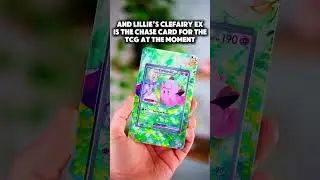 Lillie&rsquo;s Clefairy ex is the best from the Journey Together Pre-Release! #pokemoncards #pokemontcg