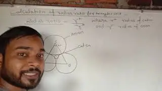 radius ratio in triangular void